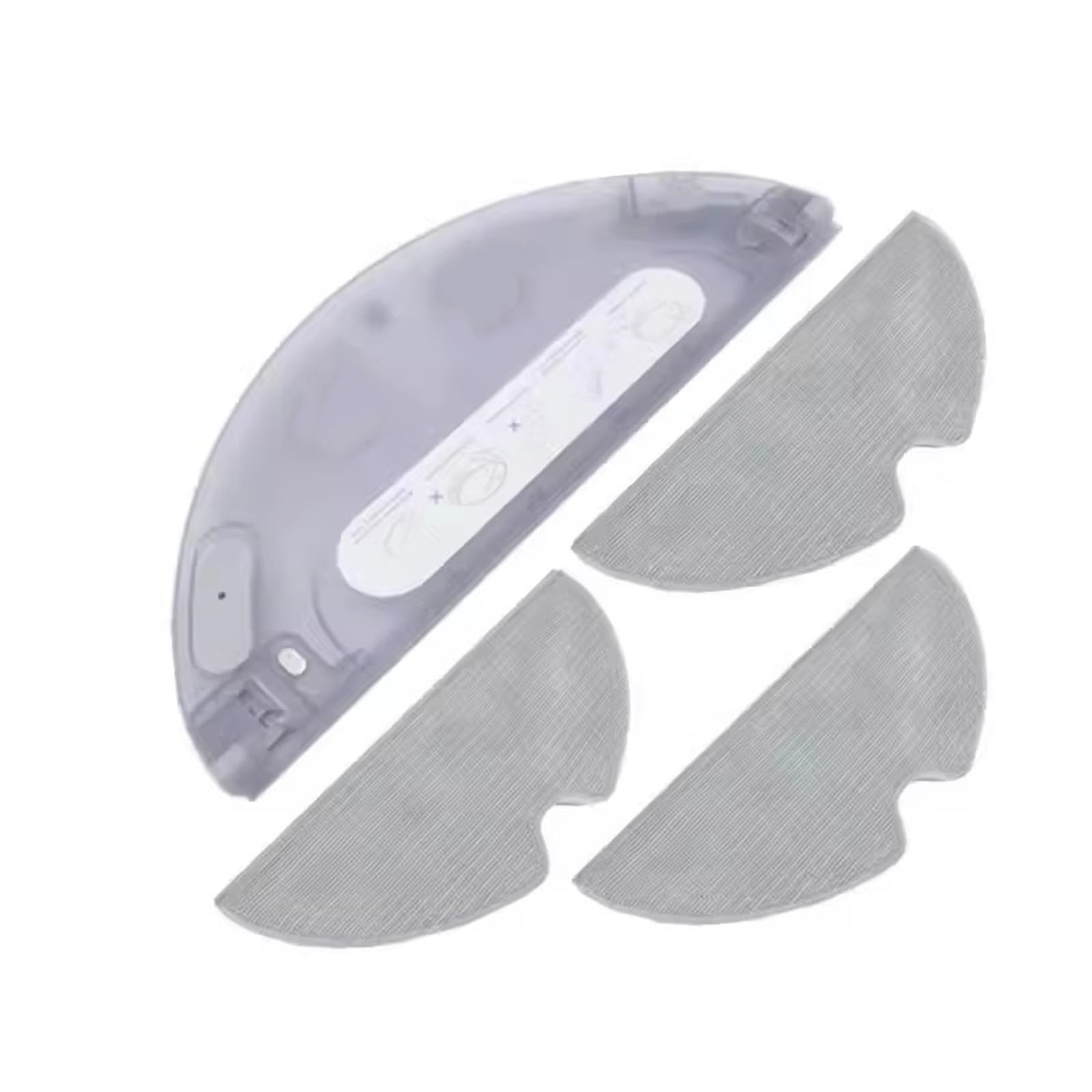 NVSKALDBRVW 1PCS Water Tank，Compatible For Xiaomi，2C/Mop 2/STYTJ03ZHM Robot Vacuum Cleaner Accessories(Water tank+3*mop cloth)