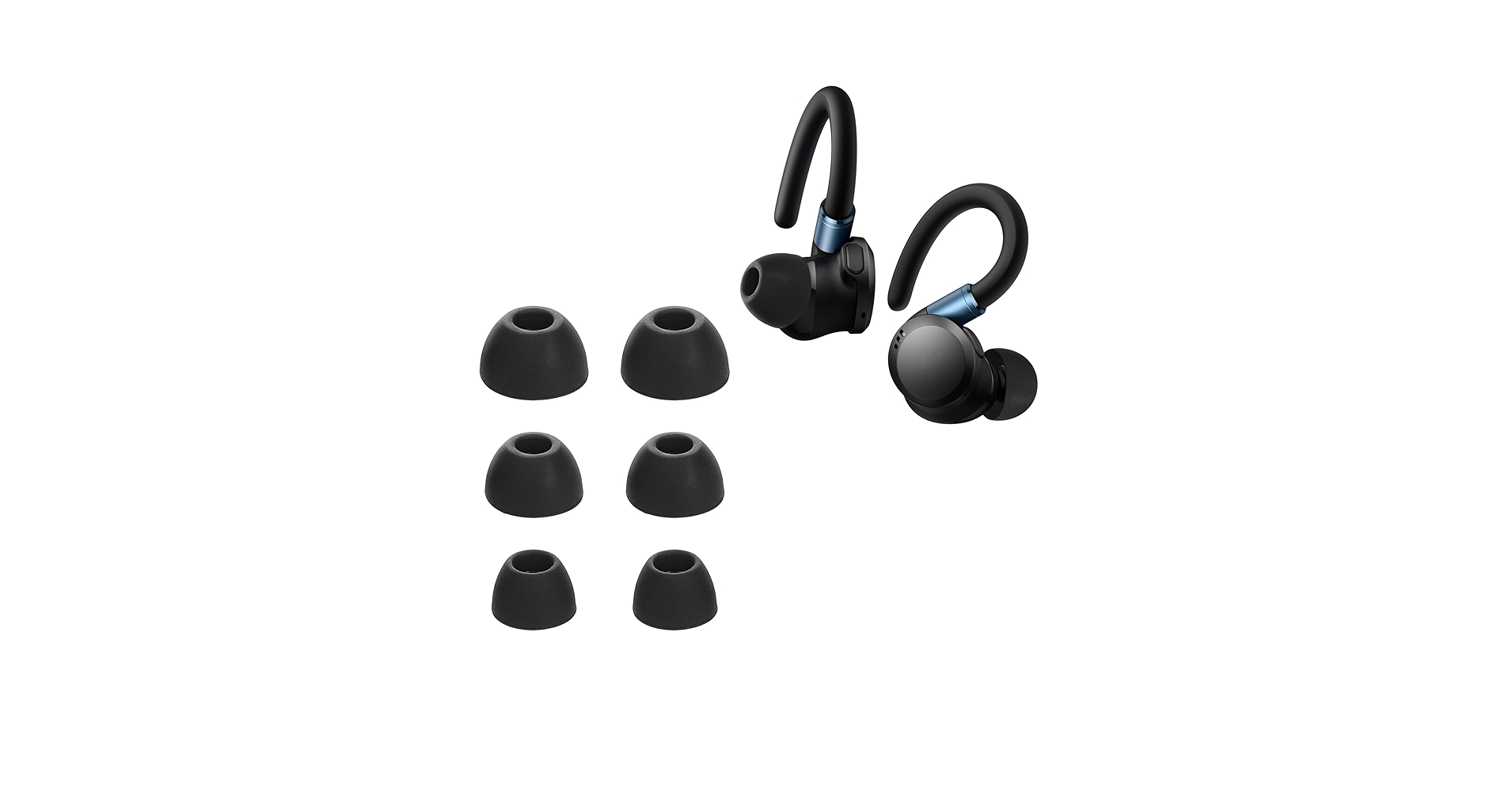 Amazon | kwmobile 6x イヤーチップ Anker Soundcore Sport X20対応