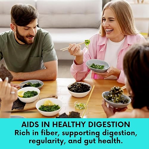 Miniatura 7 de Oceans Balance Organic Whole Leaf Dulse - Alga marina de la costa de Maine - Verduras del mar del Atlántico perfecto para la dieta Keto la dieta