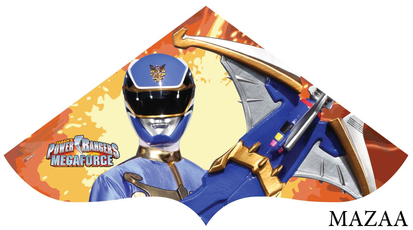 Power Rangers Megaforce Skydelta 42inch Poly Kite Amazon.in Toys