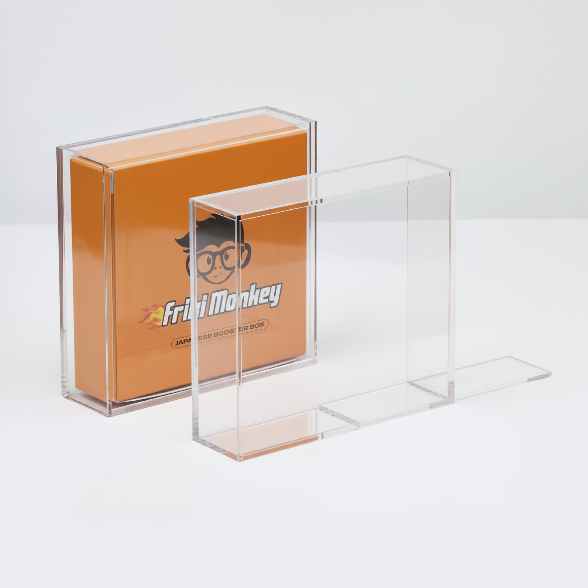 Acrylic Display Box for Japanese Booster Boxes of 30 Envelopes - Compatible with Japanese Pokemon TCG - Clear, Impact and Dust Resistant
