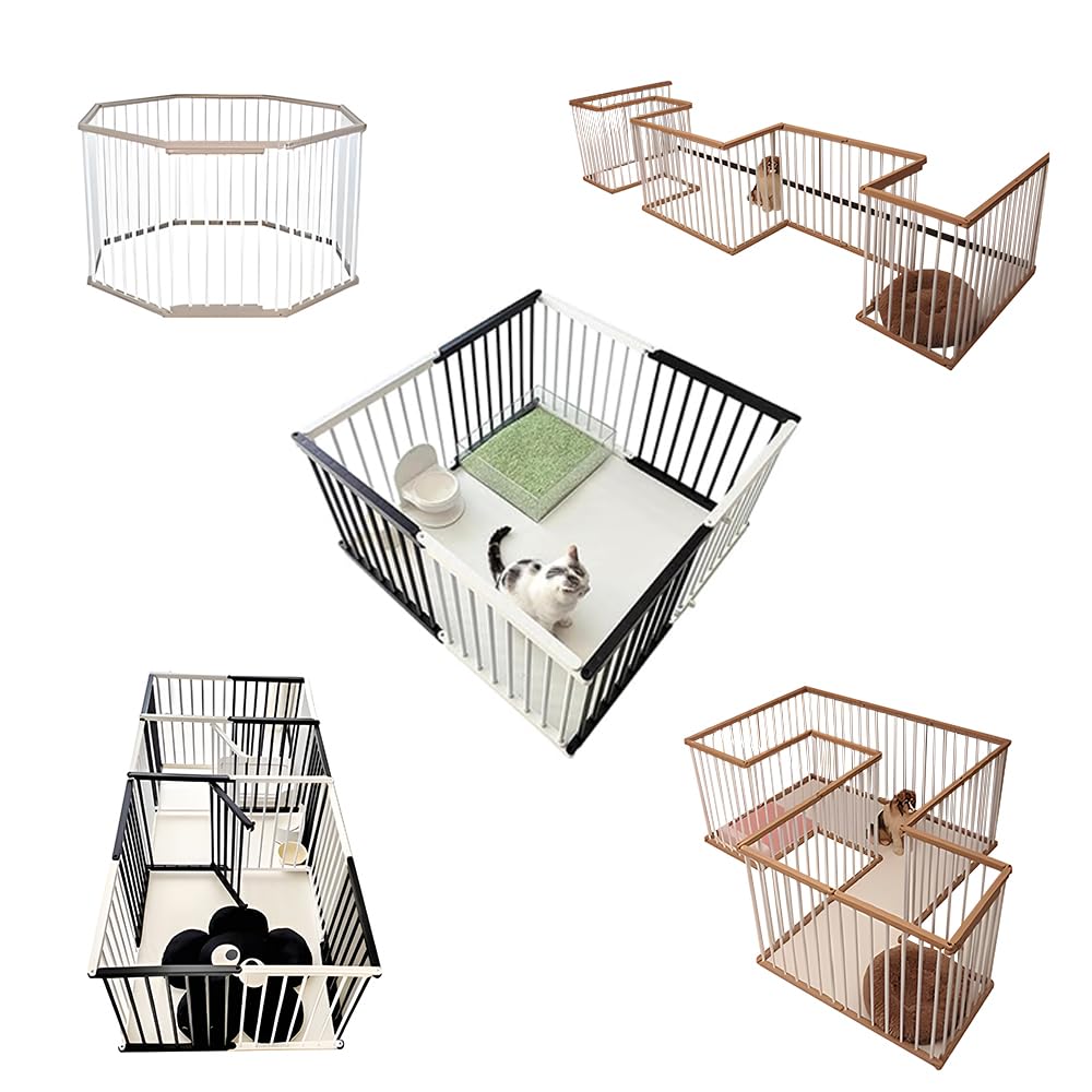 Amazon | Yilucess ペットサークル【DIY可能】犬ゲージ 猫 ペット