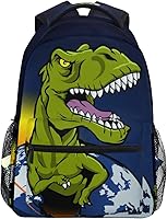 Vista 9 de senya Roaring Panther Mochila escolar Mochila de viaje para niños estudiantes, Patrón 3, Mochilas Daypack