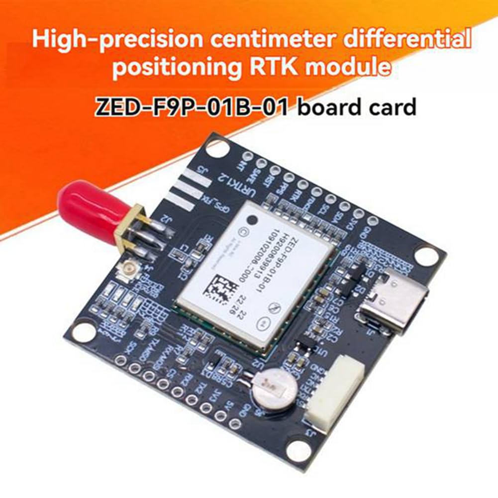 ZED-F9P RTK - Módulo GPS RTK de posicionamiento diferencial de alto de centímetros GNSS para piloto automático de drones