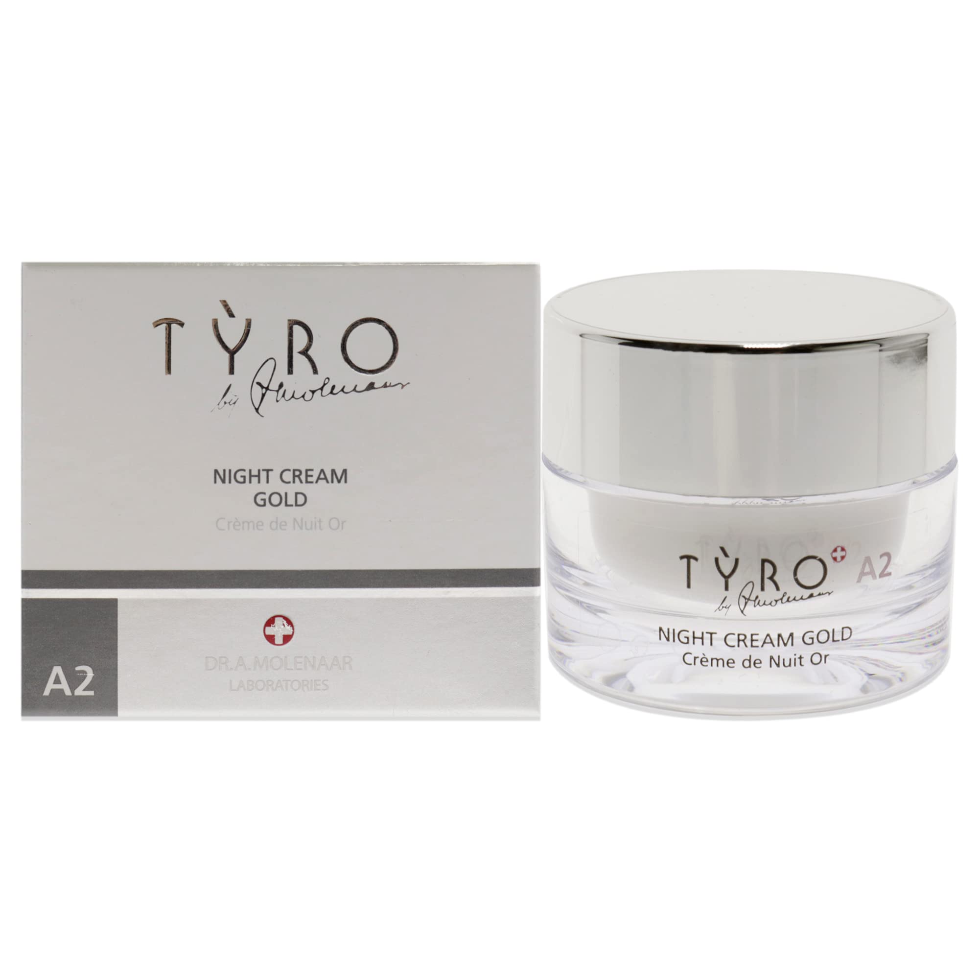 Tyro Night Cream Gold for Unisex - 1.69 oz Cream