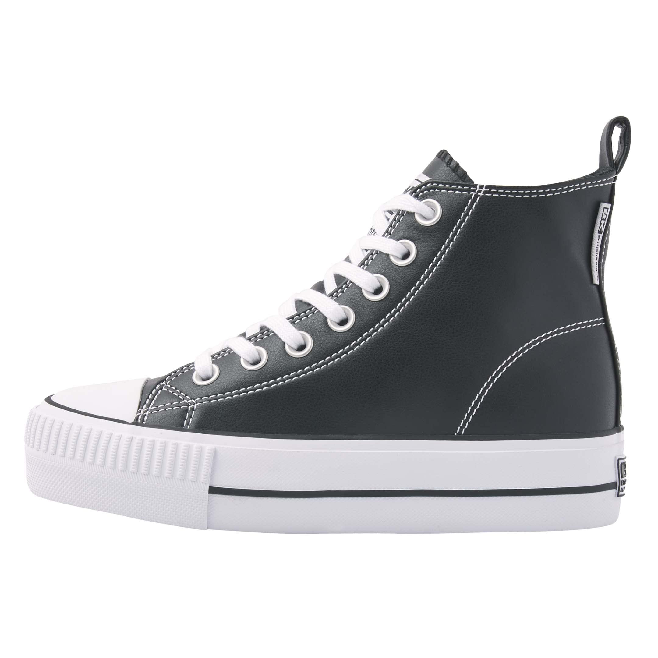 British Knights Women's Noir Trainers Kaya Mid