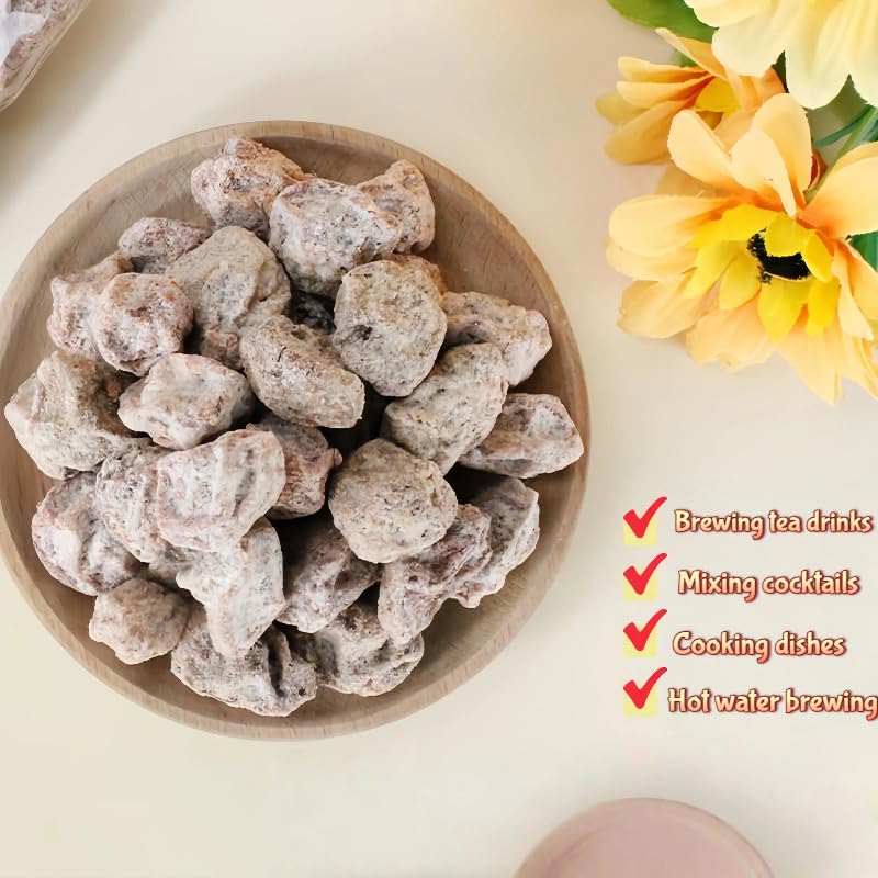 Taiwanese-Style Preserved Plums - 17.6oz (500g) | Tart & Tangy Salty-Sweet Flavor | Perfect for Tea, Cocktails & Cooking