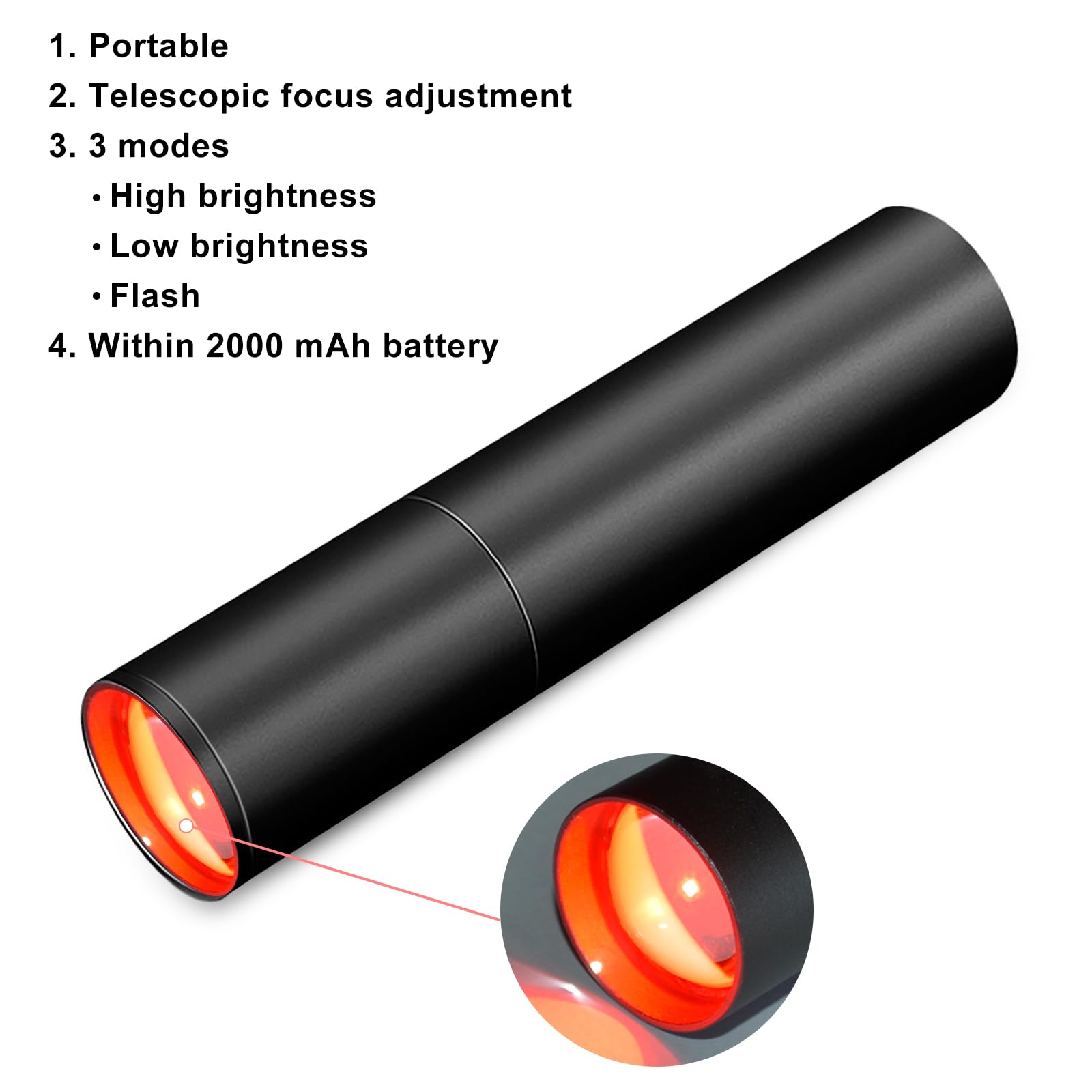 Amazon.co.jp: Kdvioo レッドライトセラピーデバイス ポータブルライト