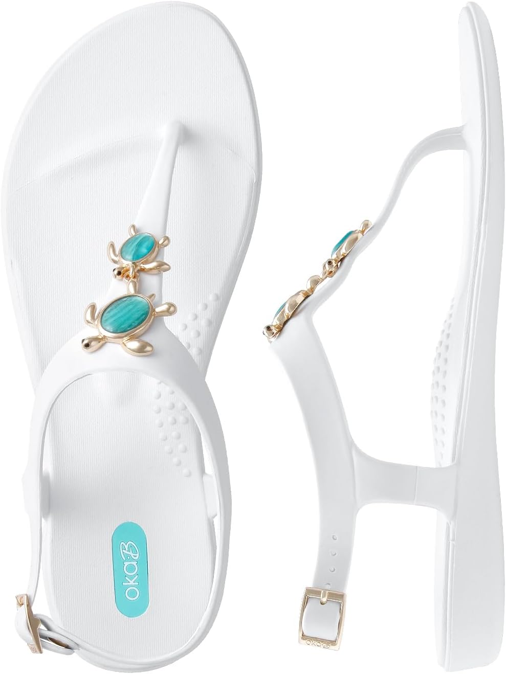 Oka-B Women's Carson - T-Strap Sandal with Comfort