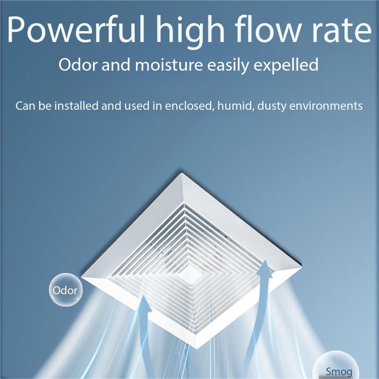 Ventilador de ático Ventilador de ventilación Unidad cambio aire