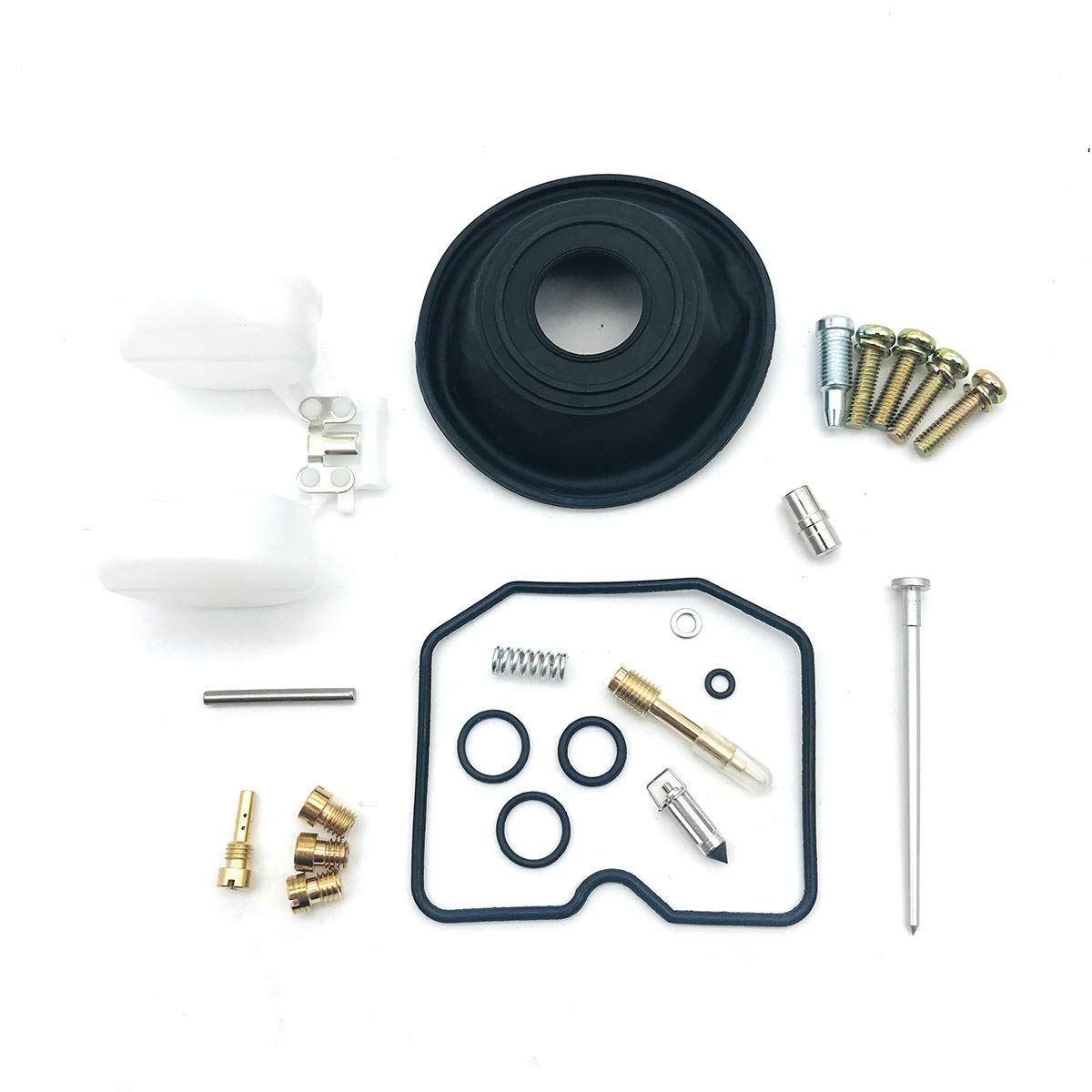 Kit De Réparation De Carburateur Pour Kawasaki Zephyr ZR 400 Keihin CVK ZR400 1989-1995, Soupape à Pointeau, Diaphragme Universel Avec Flotteur