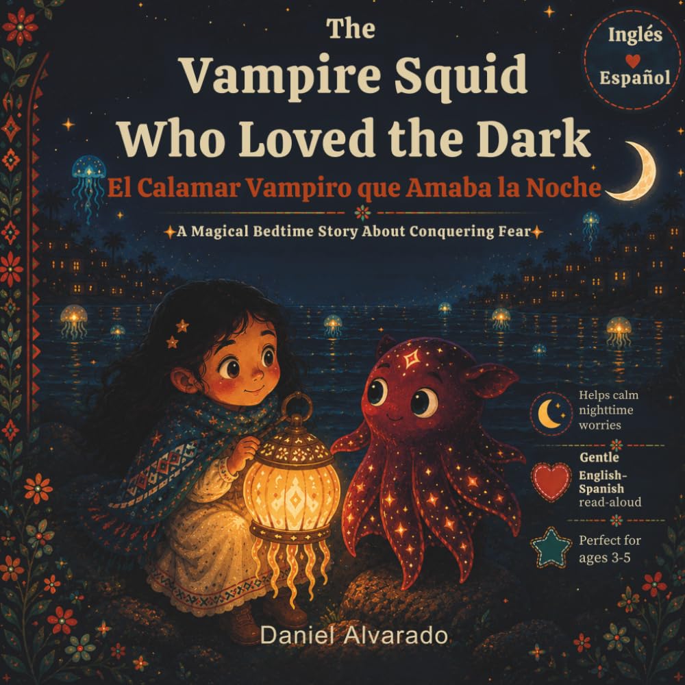 The Vampire Squid Who Loved the Dark: A Magical Bedtime Story About Conquering Fear (Nori's Deep Sleep Ocean Adventures)