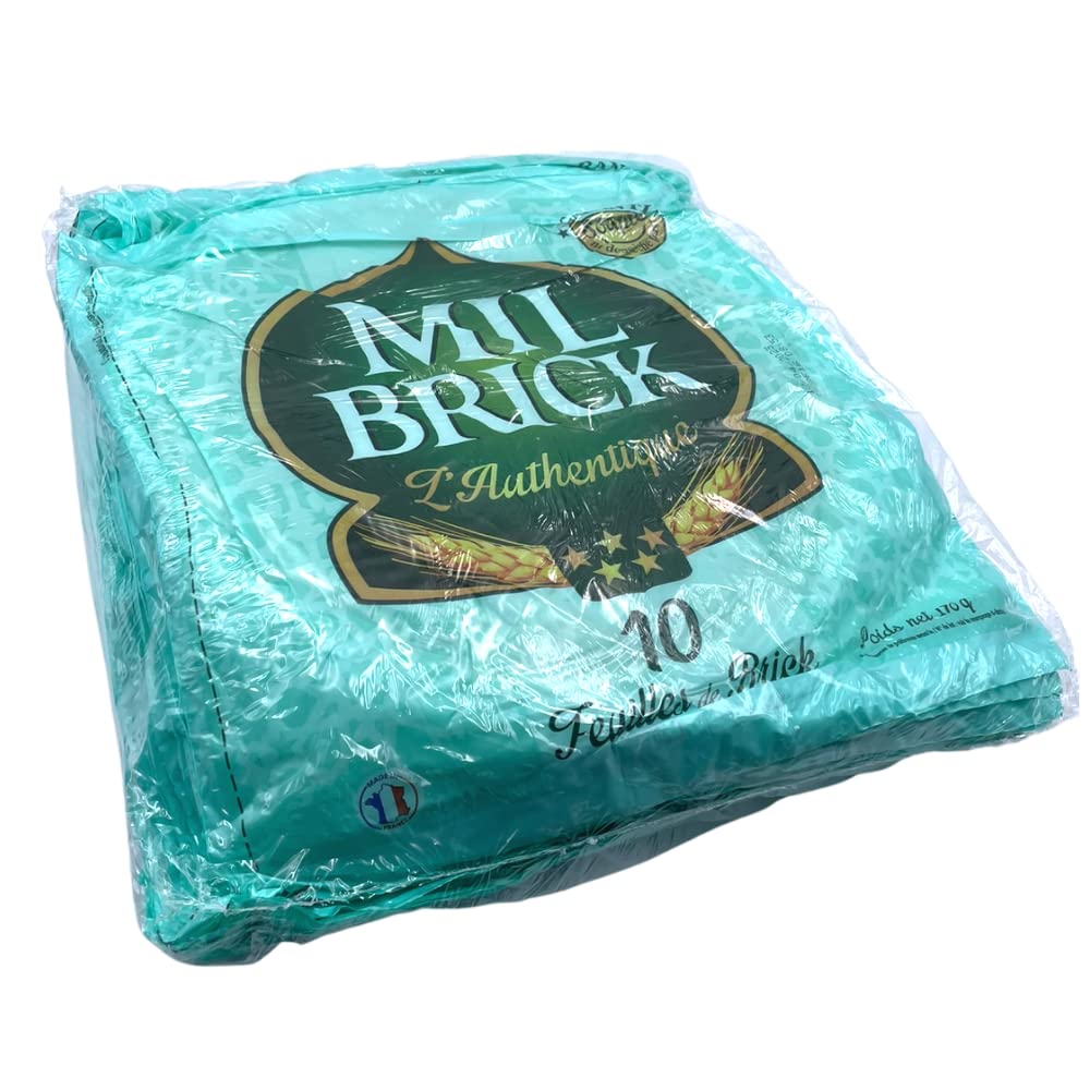 Mil Brick Feuilles de Brick 10 Sheets x 25