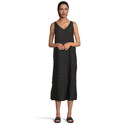 Eileen Fisher Pleated Full Length Dress Women