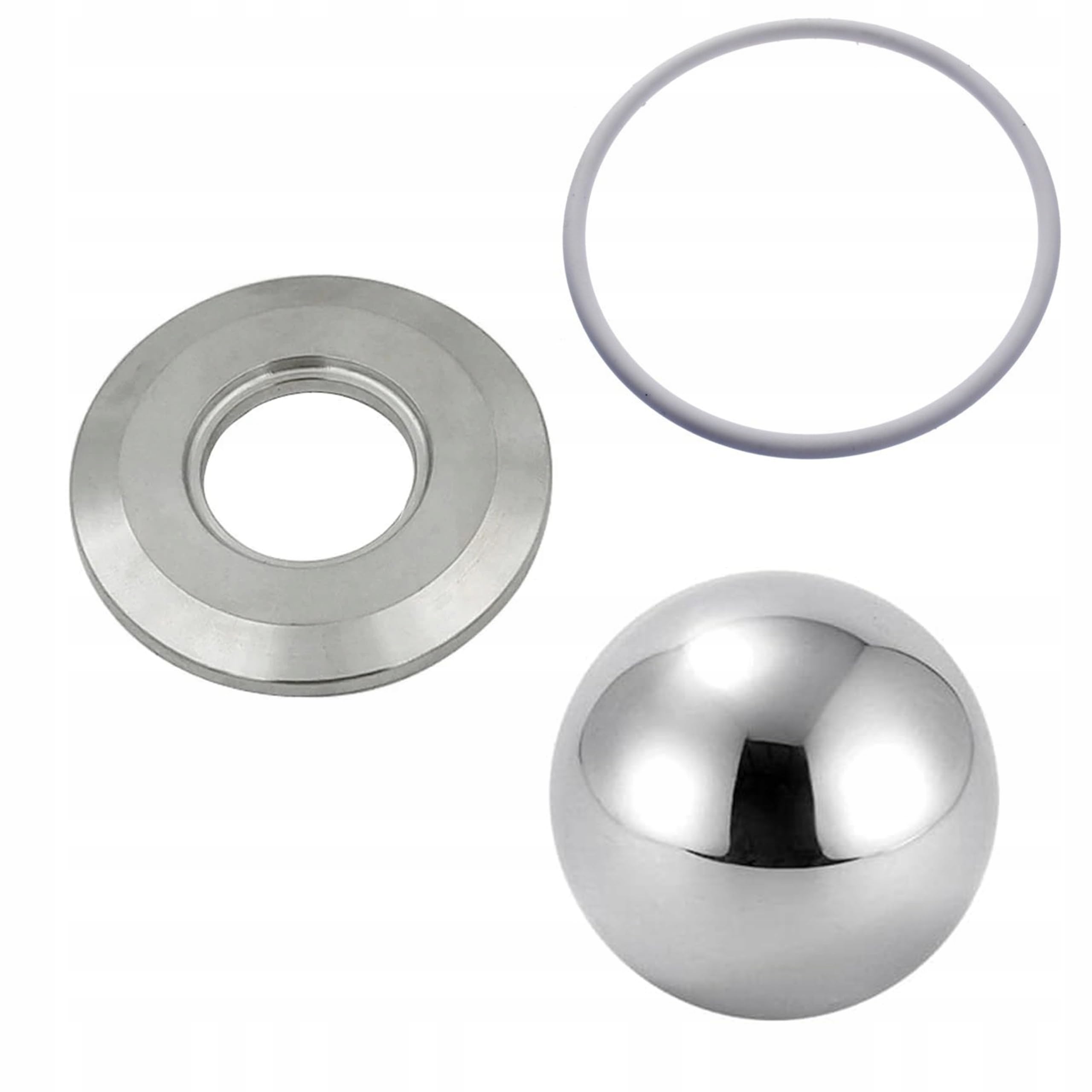 Rosfix Kit Reparación Válvula de Admisión - Compatible con Bomba Airless Graco Mark V | Junta Tórica, Asiento, Bola Metal | Alta Resistencia | Accesorio para Pintura