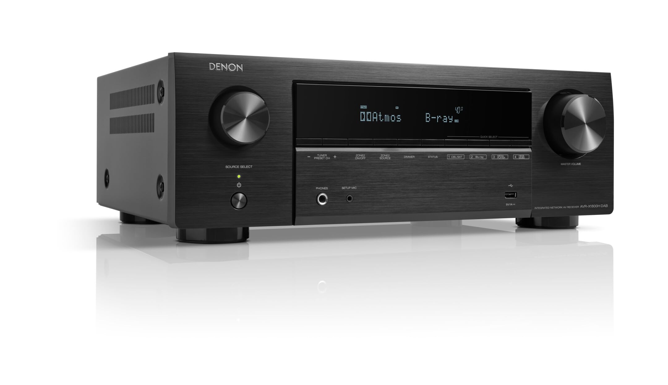 Denon Odbiornik Audio, Czarny