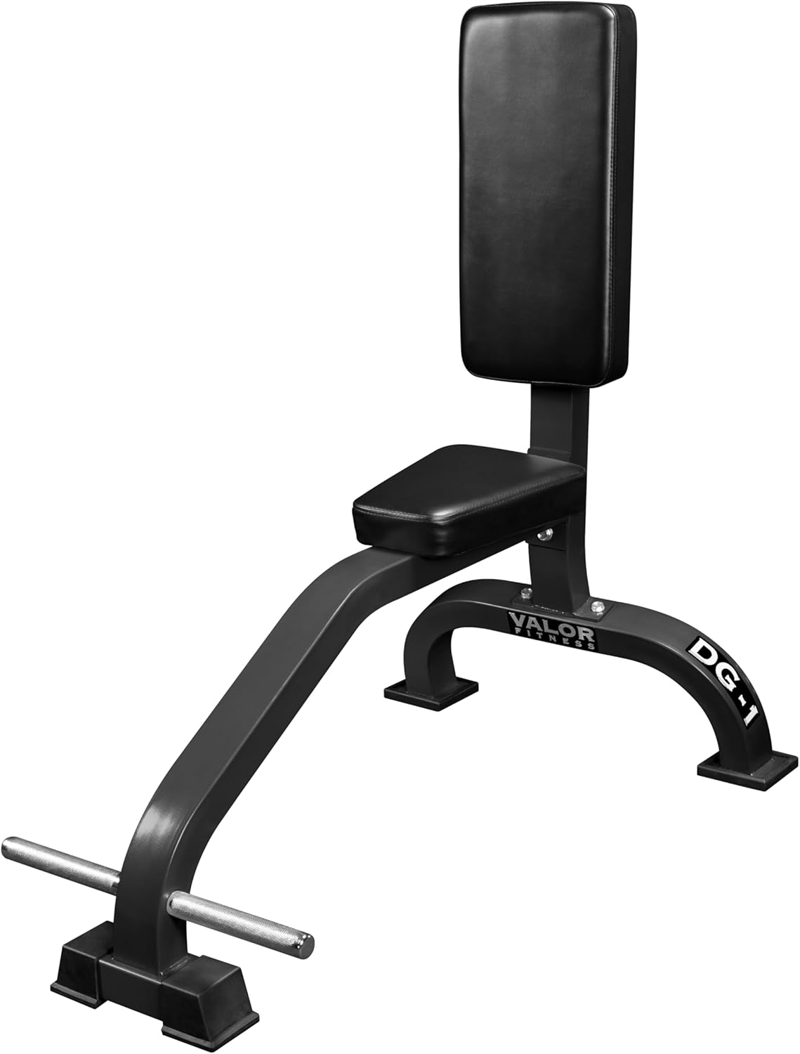 Valor Fitness Upright Stationary Weight Bench – Shoulder Press Bench for Strength Training, Arms, Biceps, Triceps, and Home Gym Workouts