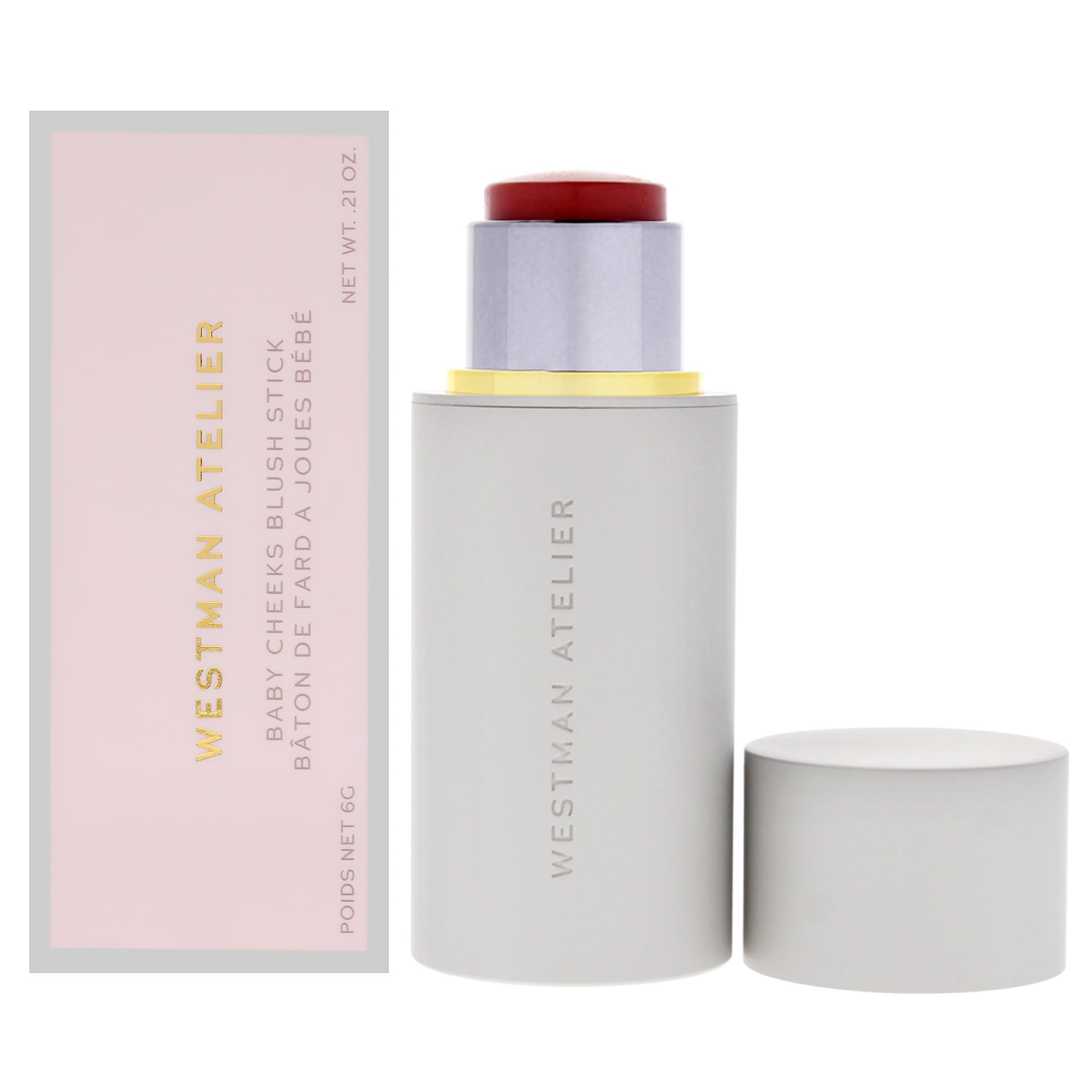 Baby Cheeks Blush Stick – Bichette by Westman Atelier for Women – 0,21 oz Blush