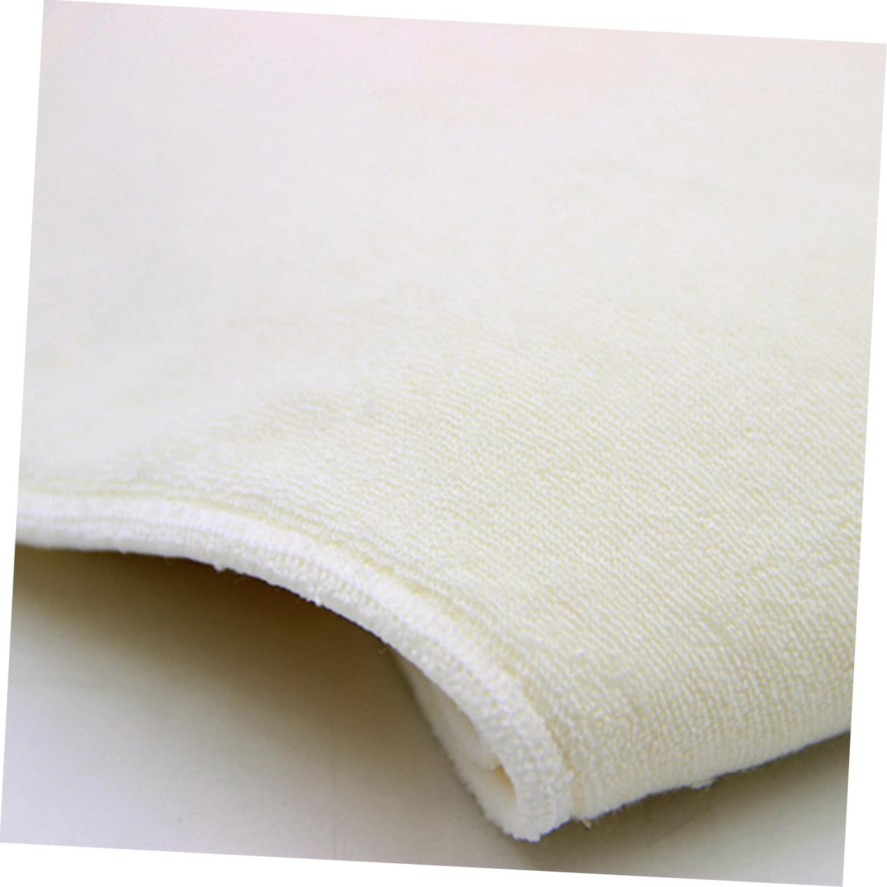 ORFOFE 6 piezas Pañales de Reutilizables para Unidades Insertos Absorbentes Fibra de Bambú Natural Lavables Beige Diseño Cómodo y Transpirable