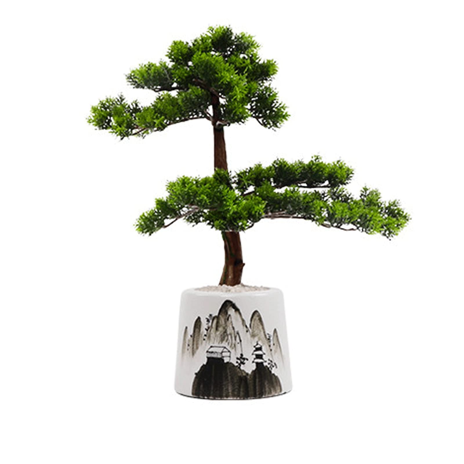 GTHTUHFD Artificial Potted Artificial Plant Bonsai Simulation Potted