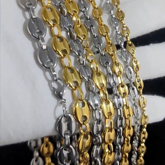 Amazon.com: HIJONES Stainless Steel Coffee Beans Chain Bracelet