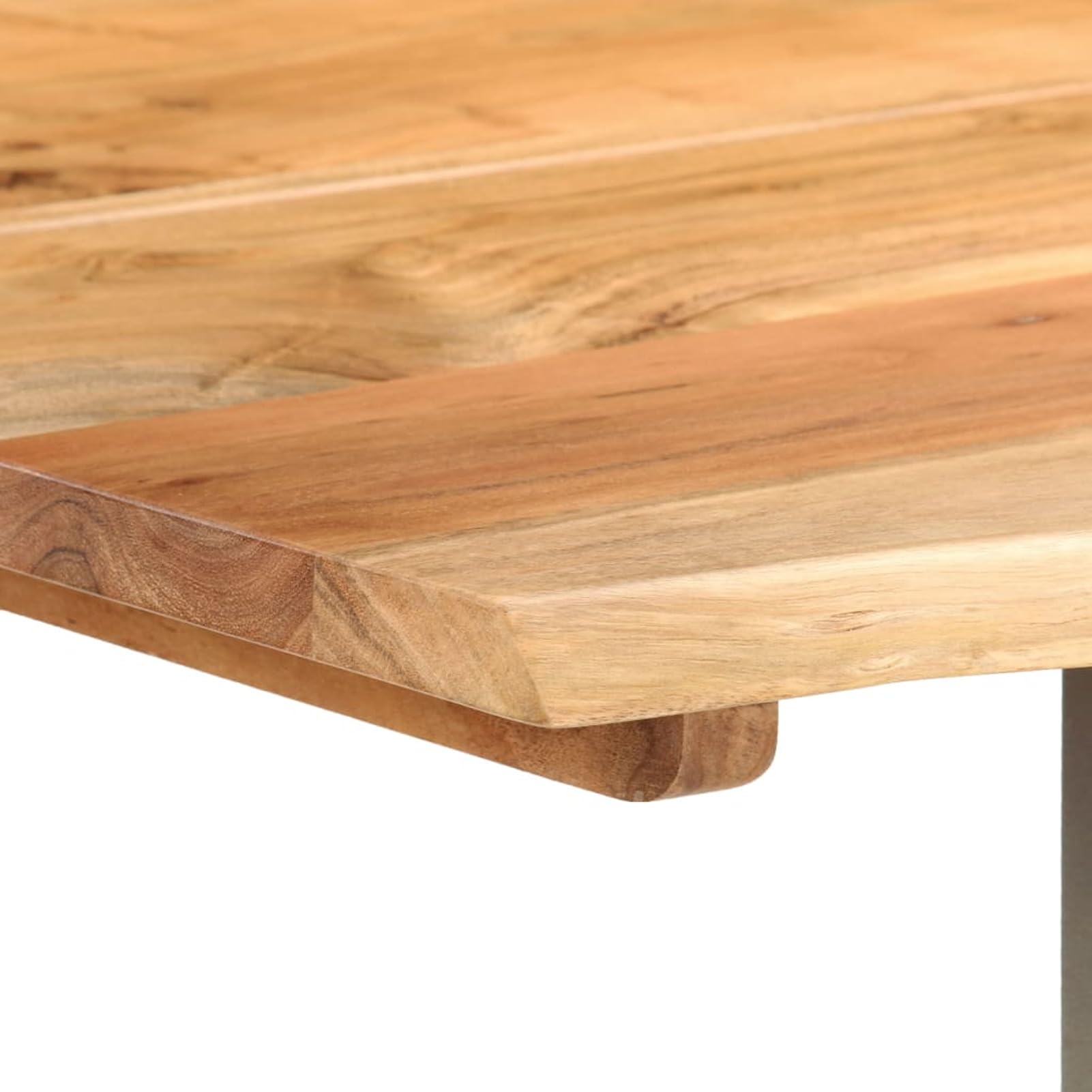 Brokky Mesa de Comedor de Madera Maciza de Acacia 154x80x76 cm Mesa Comedor mesas de Cocina Mesa de Salon mesas de Comedor