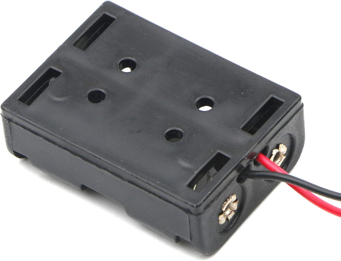 23A 24V/2x12V Battery Holder Plastic Box with On/Off Switch, Wire Leads (12 Inch), 5pcs for Remote Control, Car, Electronics, 24V Power Storage Case Container
