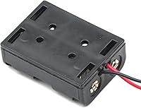 Vista 3 de Caja de plástico con interruptor de encendido/apagado, cables de cable (12 pulgadas), 5 unidades para control remoto, automóvil, electrónica