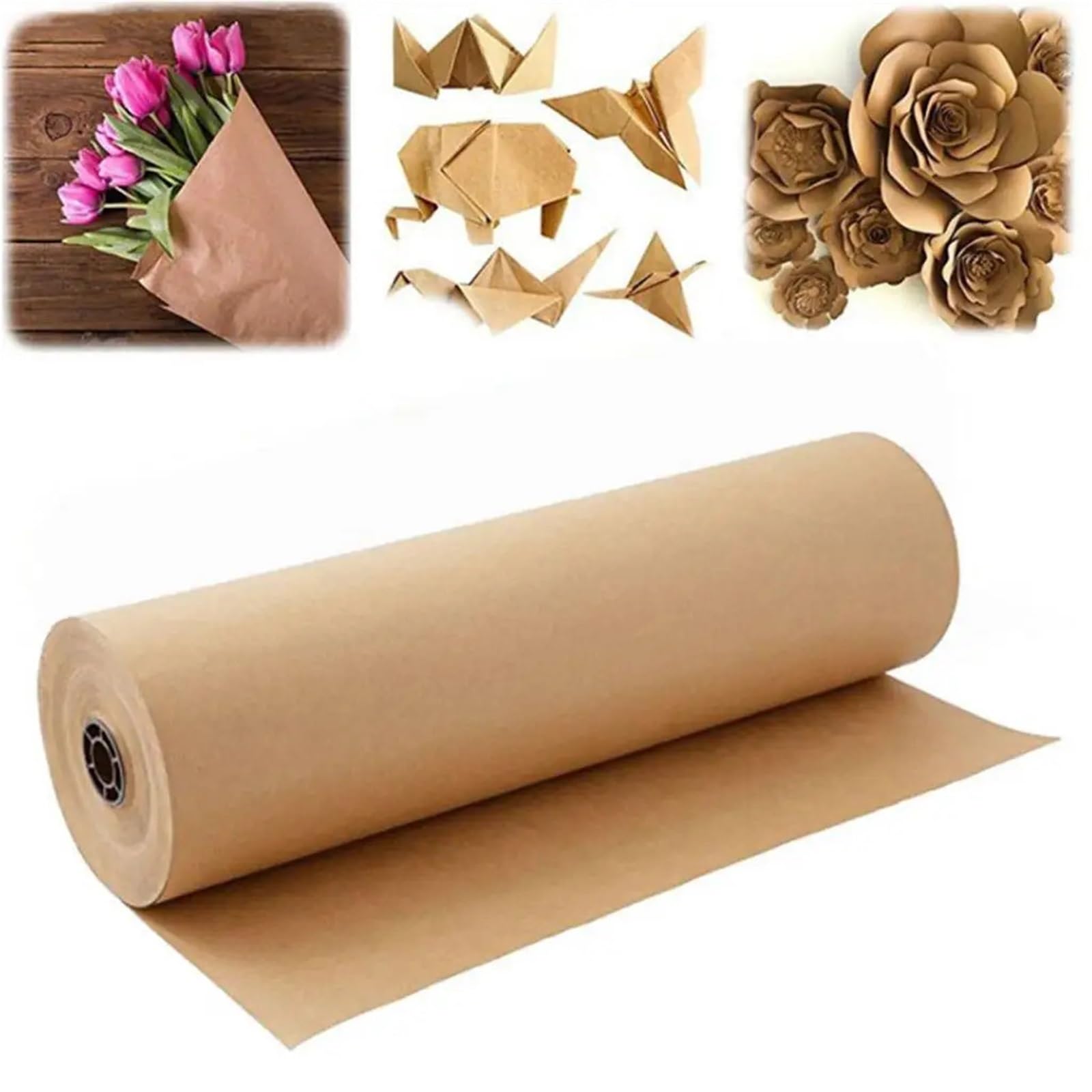 Rotolo di carta da regalo 30 metri for matrimoni per Carta Alimentare | Rotolo di carta for matrimoni, feste di compleanno, confezionamento di pacchi, artigianato artistico, 30 cm