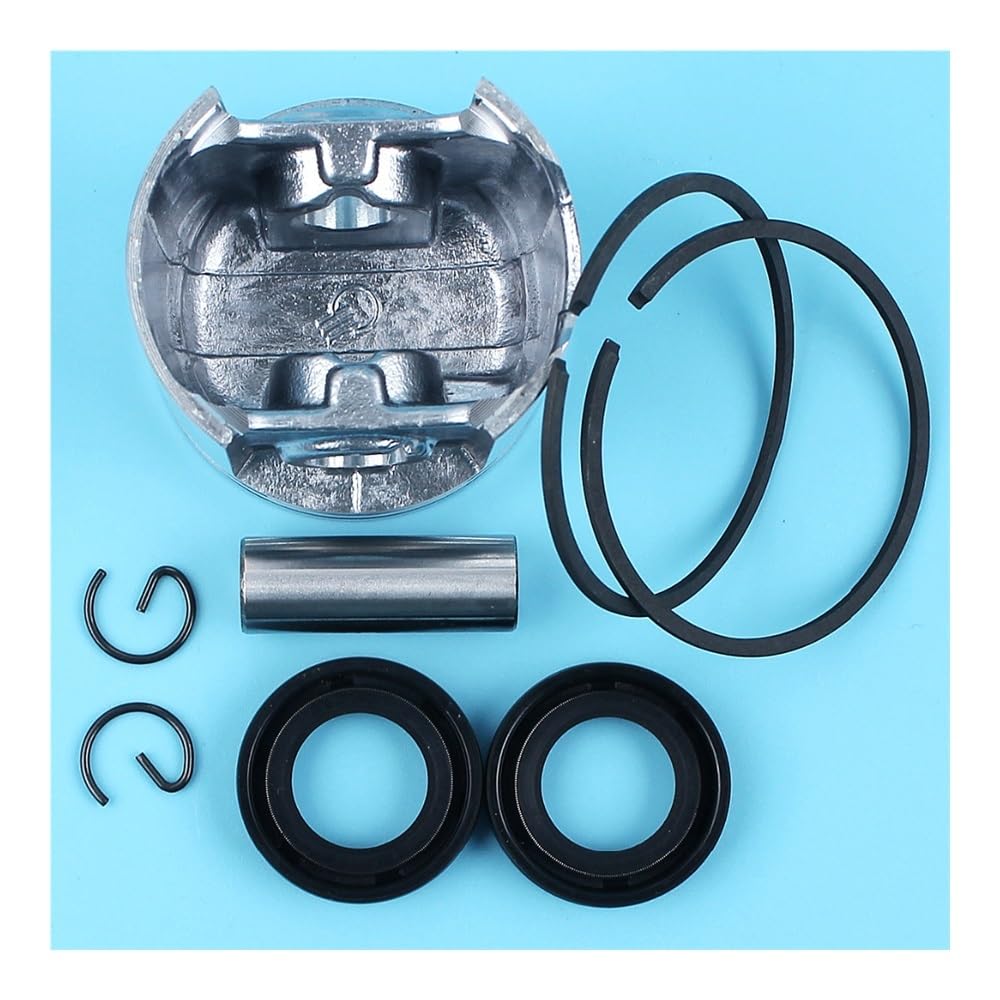 Kit guarnizioni Olio for Anelli di Tenuta e pistone da 42,5 mm, Adatto for Motosega 025 MS250, Parti OEM 11230302000 96380031581