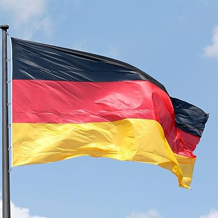 Amazon Hommy ドイツ国旗 ポリエステル旗 ドイツの大きな旗 旗を揚げます 150 90cm 地図 国旗 おもちゃ