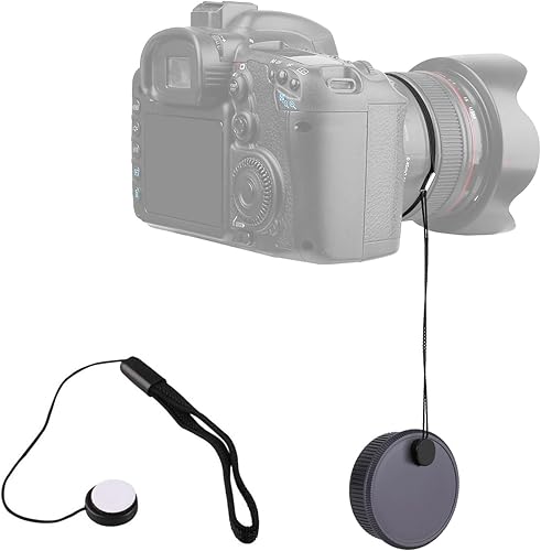 Miniatura 3 de NEWKS Juego de tapa de cuerpo y cubierta trasera de lente compatible con cámara Leica M LM Mount para Ricoh A12 Leica M1-M4 M5 CL M6 MP M7-M9 Hexar