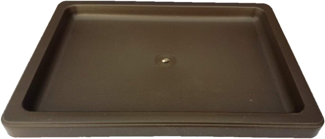Bonsai Tree Plastic Drip / Humidity Tray - Grey 28cm x 20cm x 2cm