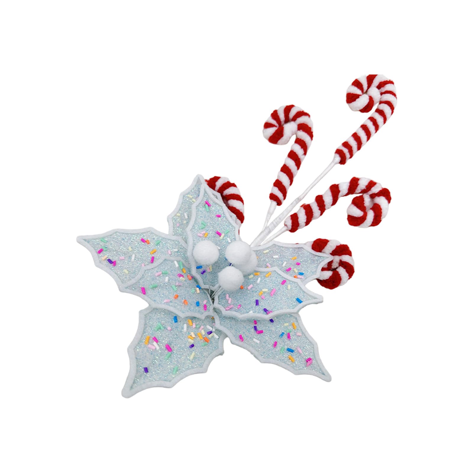 Jazuaiao Turnable Petals-themed Christmas Decorations with Polyester Petals for Indoor Enhancement Polyester Wedding Christmas Decorations