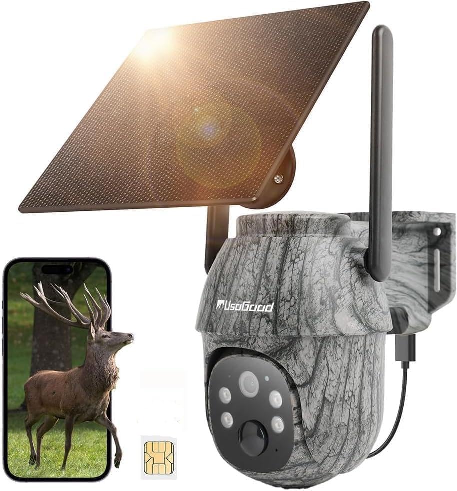 Usogood 4G LTE Cellular Trail Camera with 32GB Card