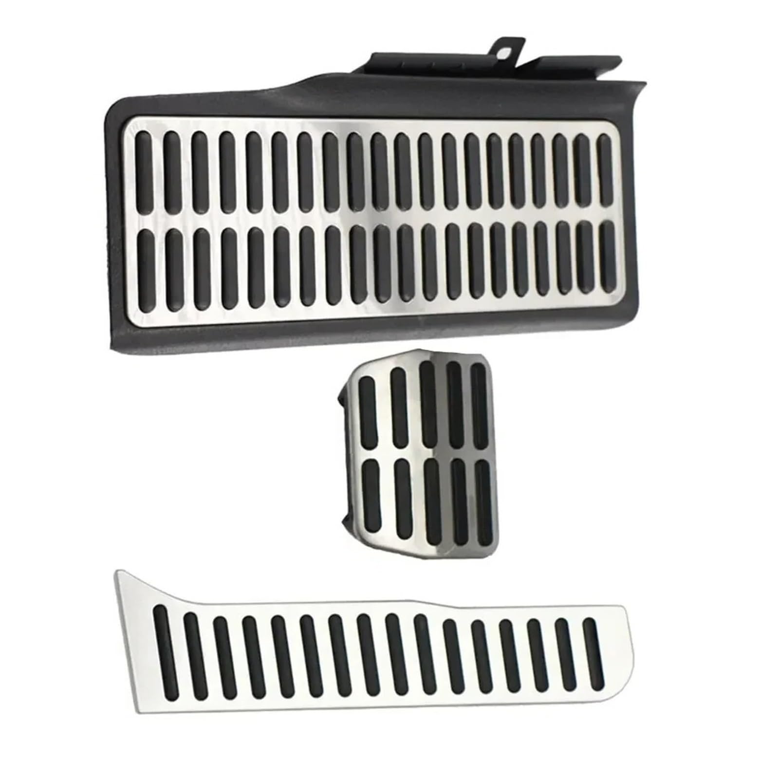 Pedales Coche Cubierta Pedal Manual Freno Gas Acero Inoxidable, Accesorios Para VW Para Jetta MK6 MKVI 6 2012-2017 Pedal Embrague Freno