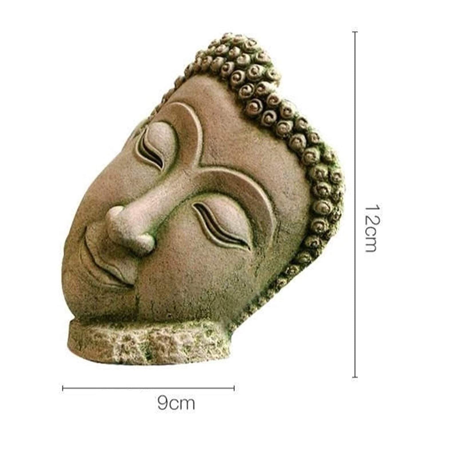 Ozdoby ogrodowe Rzemiosło na świeżym powietrzu Rzeźba z piasku Posąg Buddy Dom miejski Zen Statua Ozdoby do dekoracji Ogród Krajobraz Akcesoria domowe Bajkowe ozdoby ogrodowe