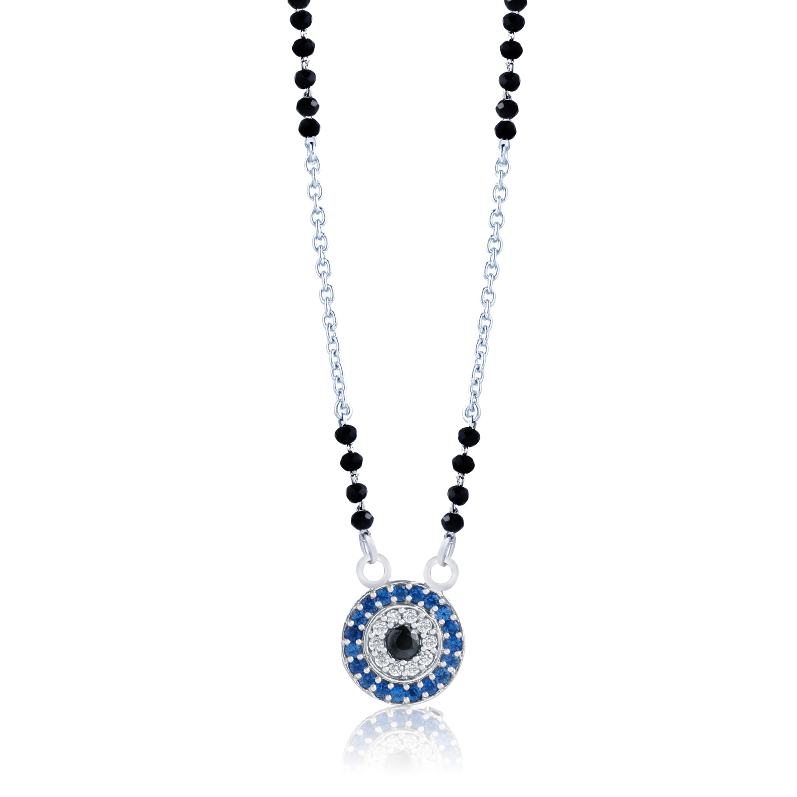 See full amazon price history chart for NEMICHAND JEWELS Sterling Silver Evil Eye Mangalsutra Bead Necklace With Certificate Of Authenticity And 925 Stamp For Womens NEMICHAND JEWELS Sterling Silver Evil Eye Mangalsutra Bead Necklace With Certificate Of Authenticity And 925 Stamp For Womens (B0CSSZ661Y) Amazon Price History, Amazon Price Tracker