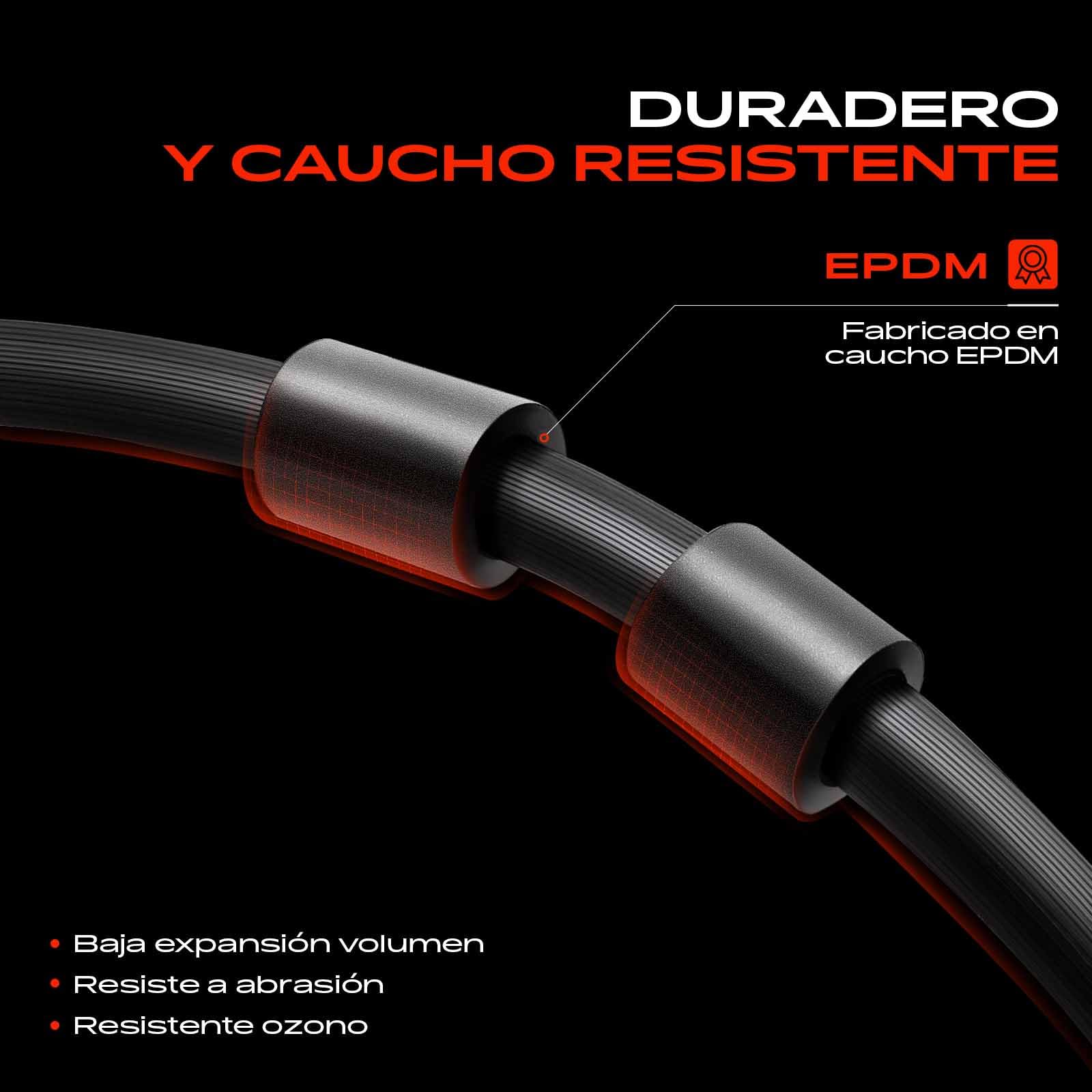 Frankberg Manguera de Freno Latiguillos de freno Compatible con Galaxy WA6 Mondeo IV Turnier BA7 S-Max WA6 V60 I 155 V70 III 135 Replace# 2202712