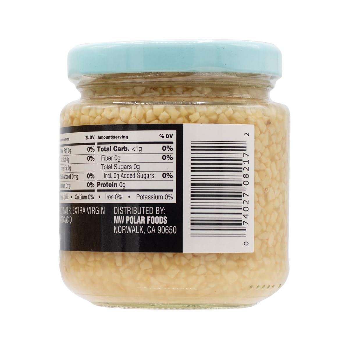 Mama Fresca Minced Garlic in Olive Oil 8oz Jar (Pack of 1)