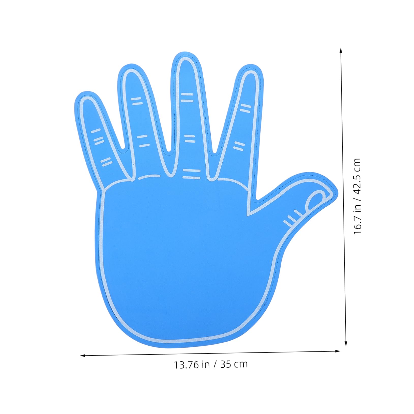 Alipis Sports Fan Fingers Giant Foam Pointer Finger Craft Foam Hands for Cheerleading for Team Spirit