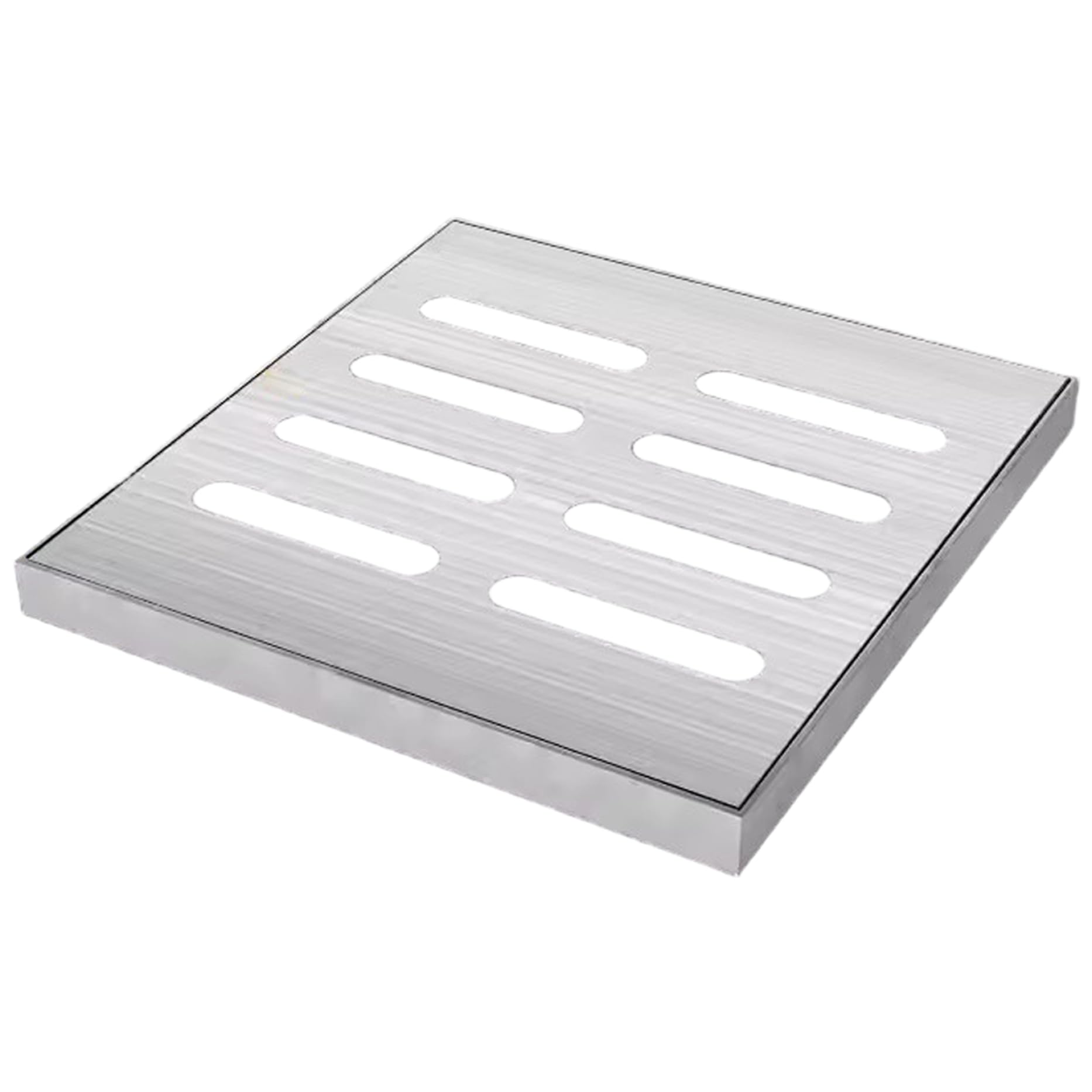 Couvercle de vidange extérieur en acier inoxydable antirouille durable 6x6 pouces