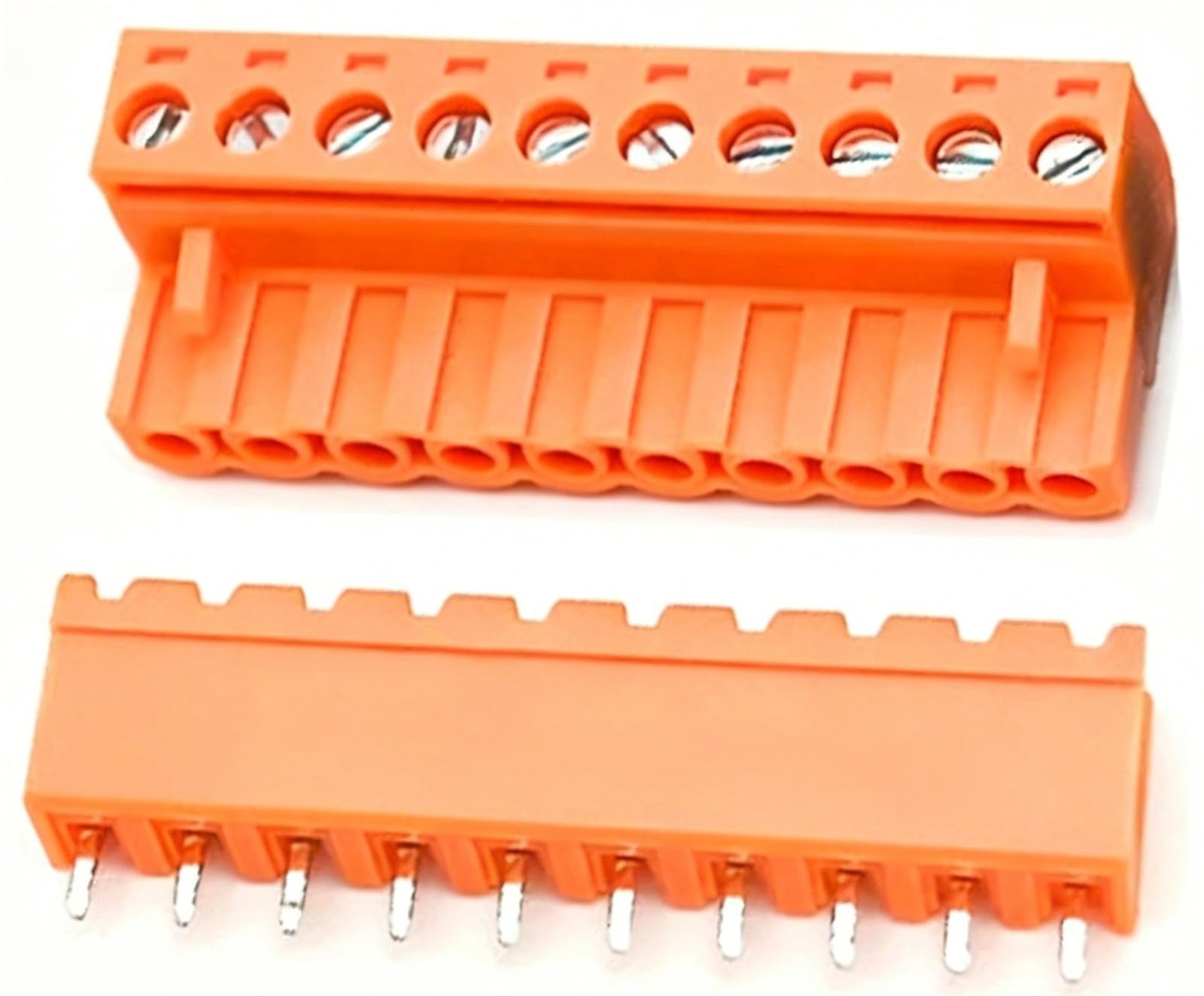 Conector de terminales de PCB enchufables 5.08 mm 2EDGK 2EDGV naranja de 5 pines 3