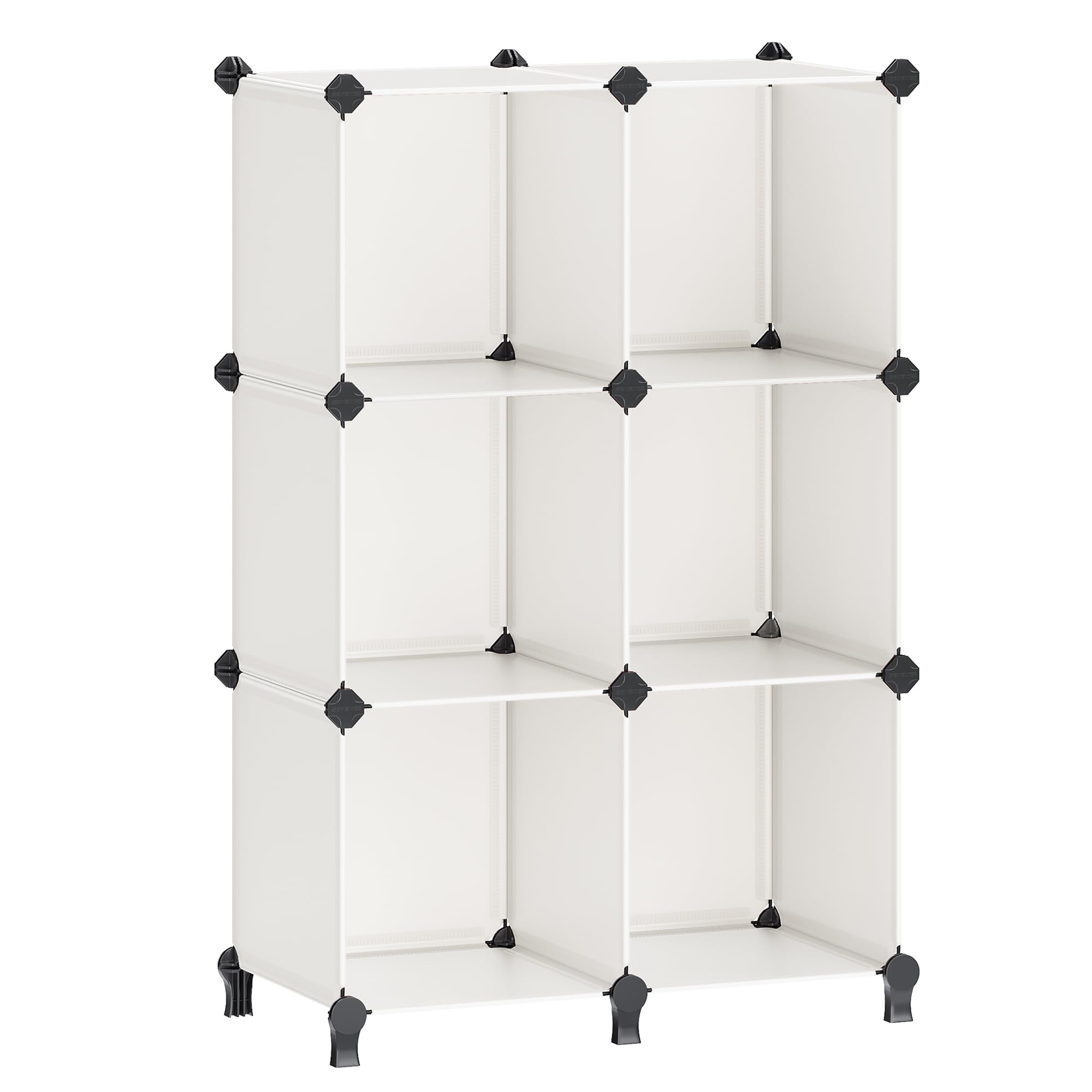 Snapklik.com : SONGMICS 6 Cube Storage Organizer, Modular Bookshelf ...