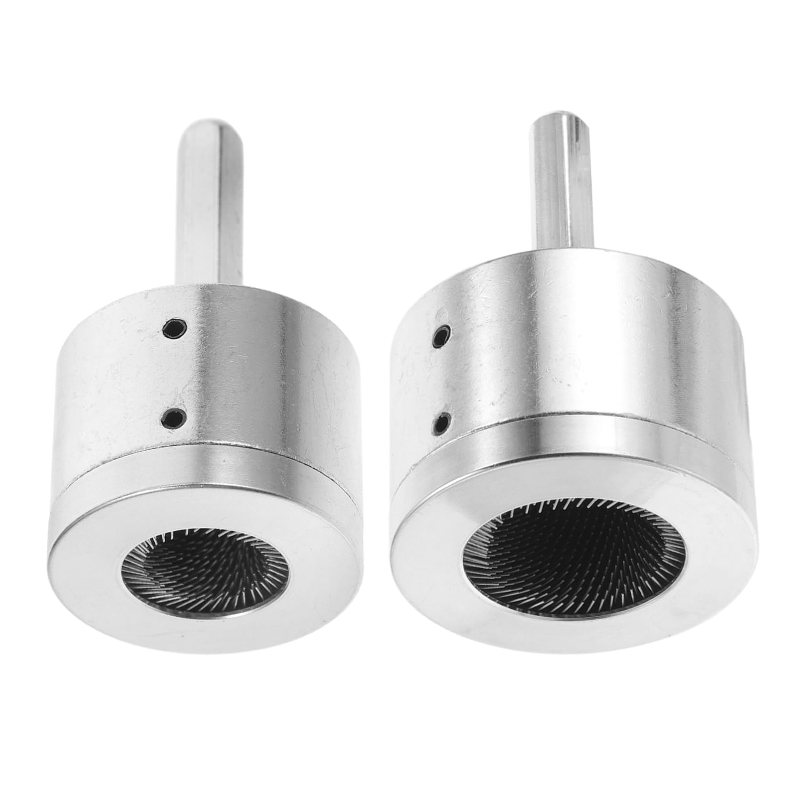 Nettoyeur tuyaux cuivre pour perceuse lot de 2 brosses robustes