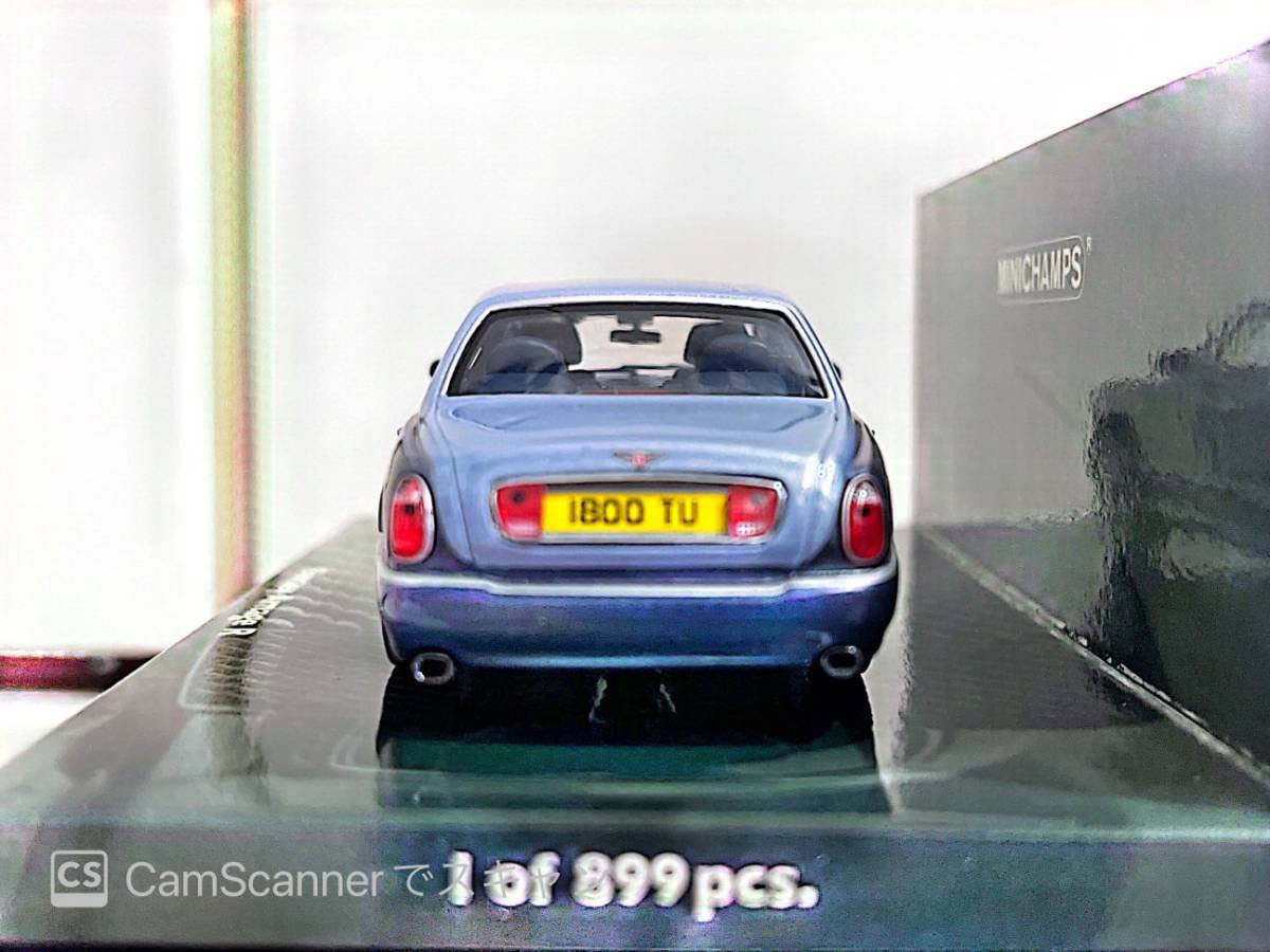 Amazon.co.jp: 1/ 43 Bentley Arnage R Blue MINICHAMPS Mini Champs