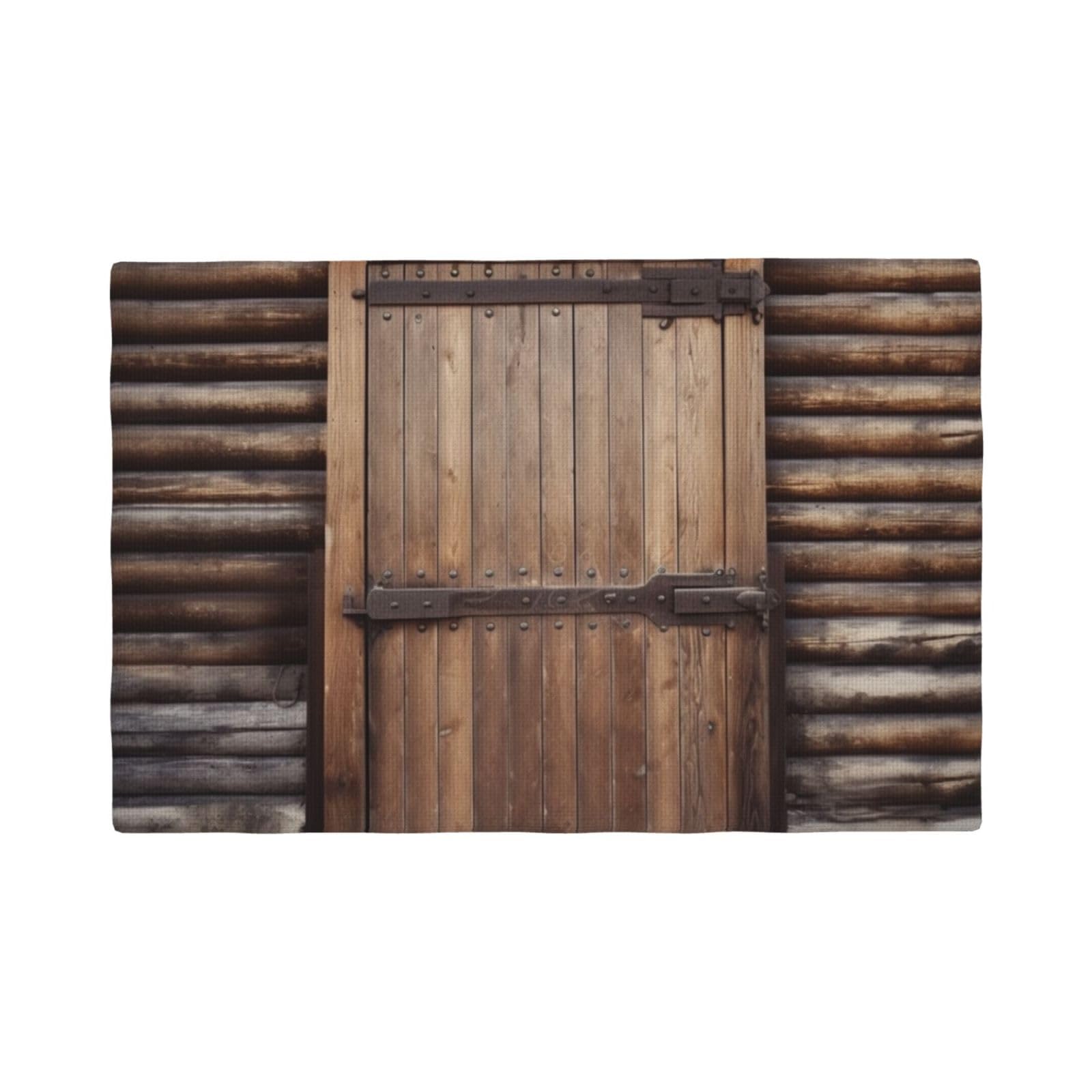 Set de table en lin rustique lavable et anti-chaleur pour la table de cuisine
