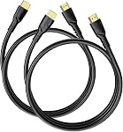 4K HDMI Cable 25ft Ultra High Speed HDMI 2.0 Cord 4K@60Hz 18gbps, Gold Plated Connector,Ethernet Audio Video Return,Compatible for 1080p 3D HDTV PC Xbox Arc Laptop PS3/4/5/9 etc