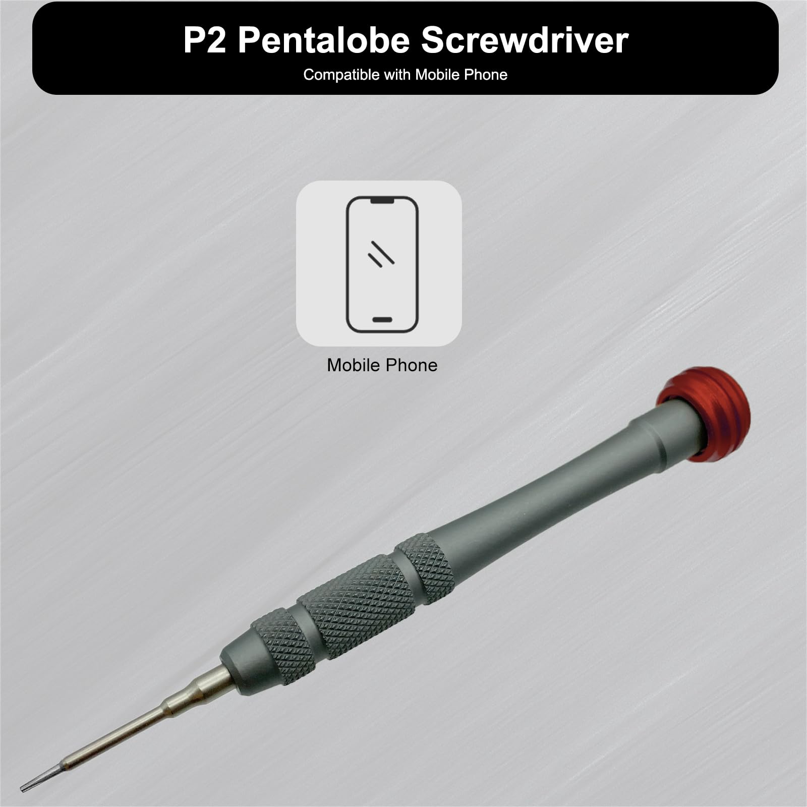 P2 Pentalobe Screwdriver for Mobile Phone, Magnetic 5 Point Star