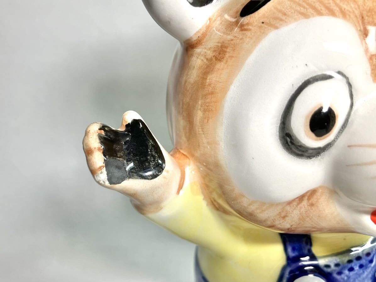 Amazon.co.jp: ブンブンたいむ ブンブン 陶器製 貯金箱 人形